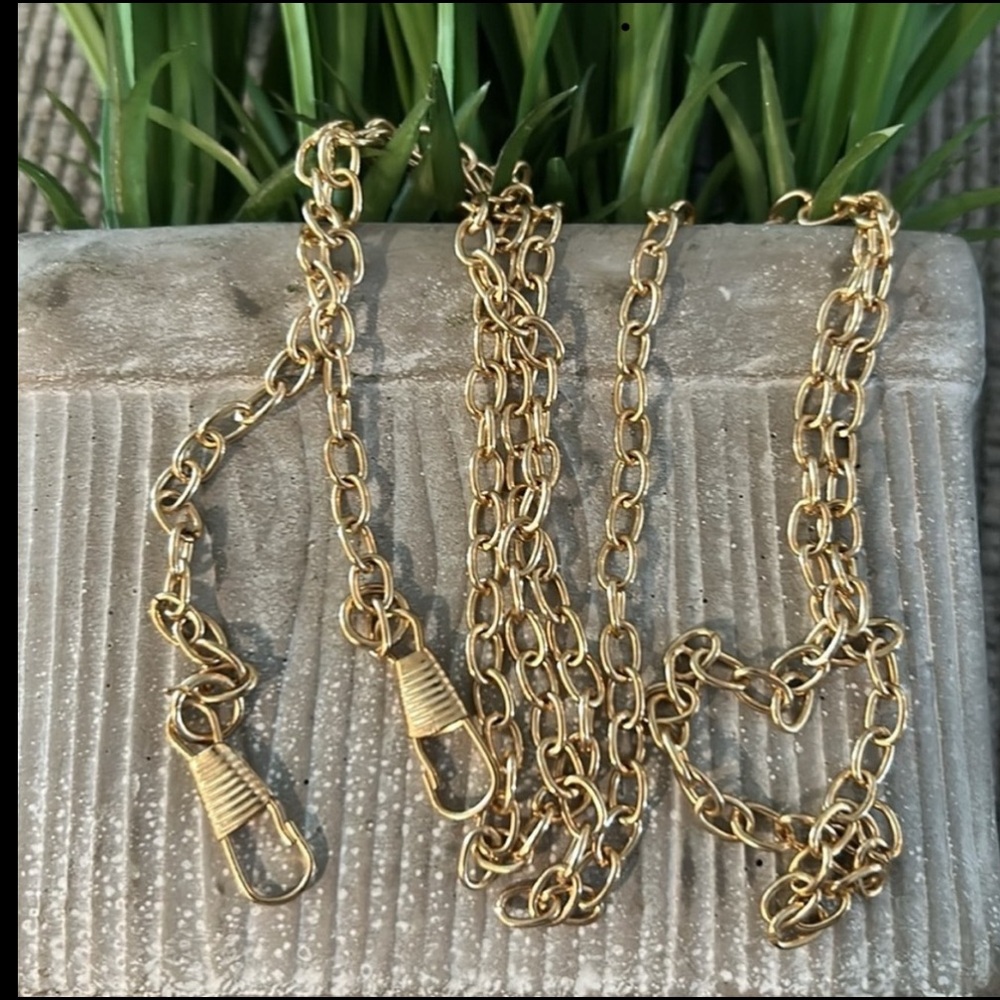 NWOT Gold Crossbody Chain